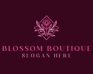 Feminine Flower Garden logo design