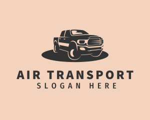 Pickup Truck Driver logo design