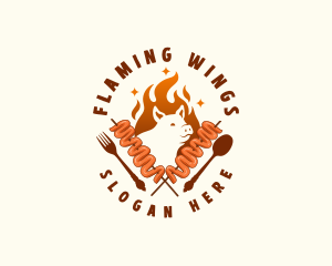 Filipino Pork Isaw logo design