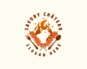 Filipino Pork Isaw logo design