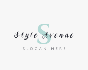 Fashion Boutique Stylist logo design