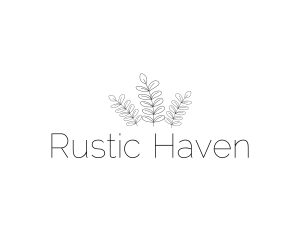 Minimalist Agriculture Garden logo