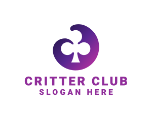 Violet Clubs Badge logo design