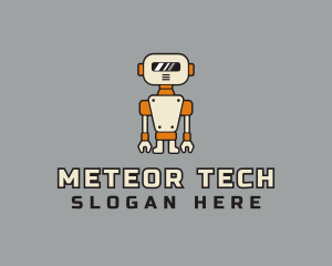 Robot Tech Droid logo design