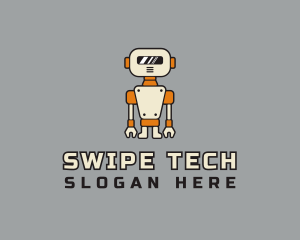 Robot Tech Droid logo design