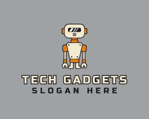 Robot Tech Droid logo design