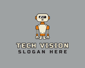 Robot Tech Droid logo design