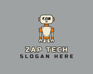 Robot Tech Droid logo design