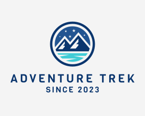 Night Mountain Adventure logo design