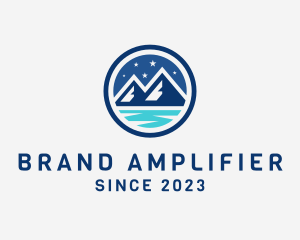 Night Mountain Adventure logo design