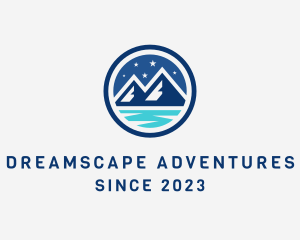 Night Mountain Adventure logo design