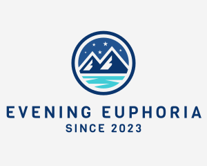 Night Mountain Adventure logo design