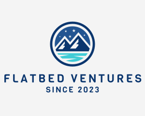 Night Mountain Adventure logo design