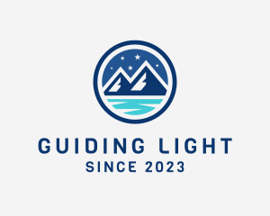 Night Mountain Adventure logo design