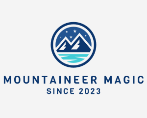 Night Mountain Adventure logo design