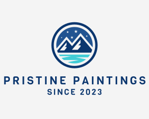 Night Mountain Adventure logo design