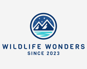 Night Mountain Adventure logo design