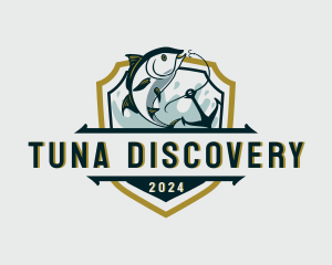 Tuna Sea Fishing logo design