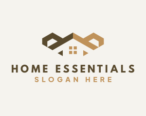 Home Village Roofing logo design