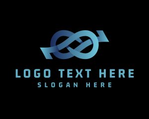 Loop - Logistics Business Loop logo design