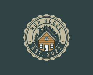 Cabin House Forest logo design