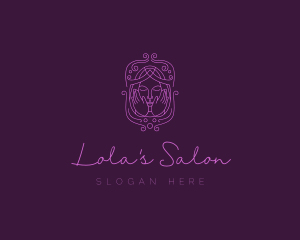 Spa Female Facial logo design