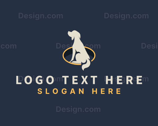 Dog Pet Training Logo