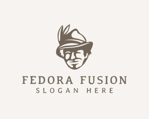 Fedora Hat Man logo