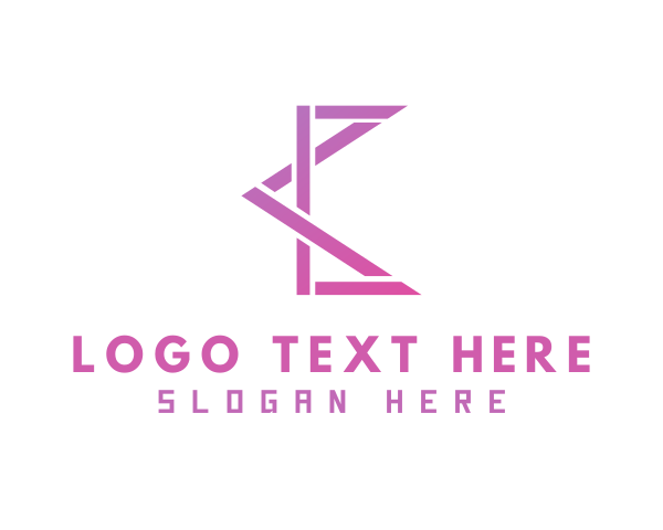 Pink Geometric C logo