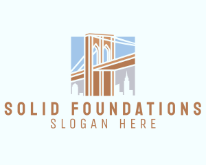 Brooklyn Bridge Landmark logo