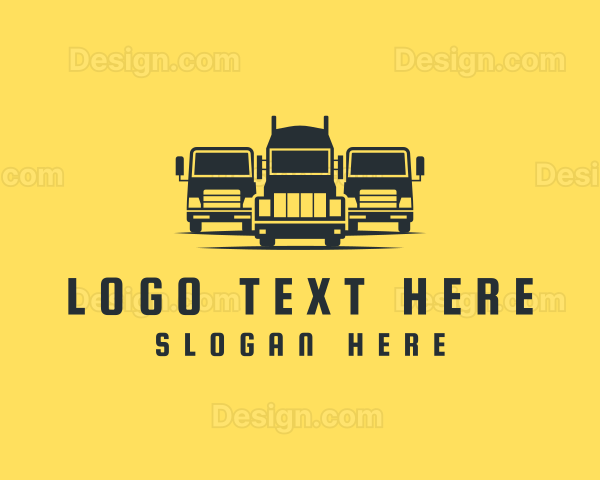 Fleet Freight Truck Logo