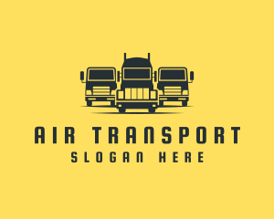 Fleet Freight Truck logo design