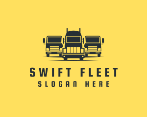Fleet Freight Truck logo