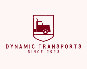 Farm Trucking Transport logo design