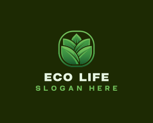 Leaf Eco Landscaping logo design