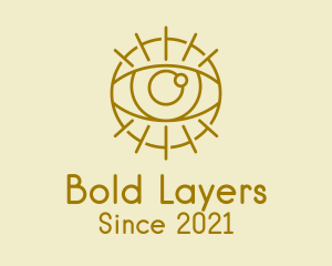 Psychic Gold Eye  logo design