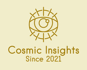 Psychic Gold Eye  logo design