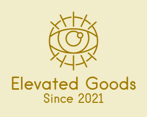 Psychic Gold Eye  logo design