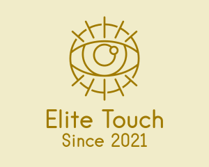 Psychic Gold Eye  logo design