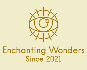 Psychic Gold Eye  logo design