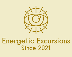 Psychic Gold Eye  logo design