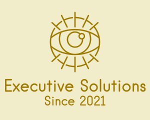 Psychic Gold Eye  logo design