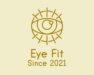 Psychic Gold Eye  logo design