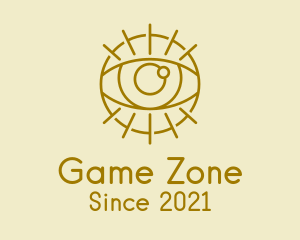 Psychic Gold Eye  logo