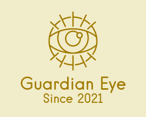 Psychic Gold Eye  logo design