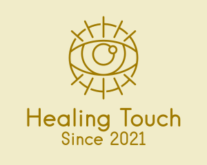 Psychic Gold Eye  logo design