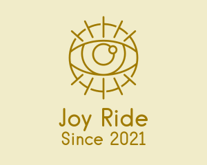 Psychic Gold Eye  logo design