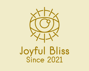 Psychic Gold Eye  logo design