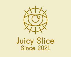 Psychic Gold Eye  logo design