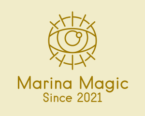 Psychic Gold Eye  logo design